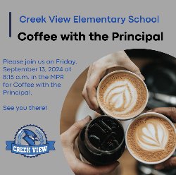 Coffee with the Principal